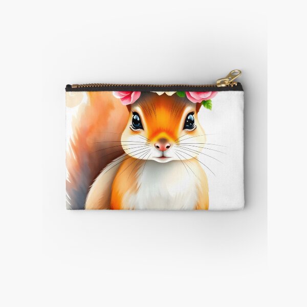 Item preview, Squirrel Wearing Floral Crown designed and sold by ARTAFACT.