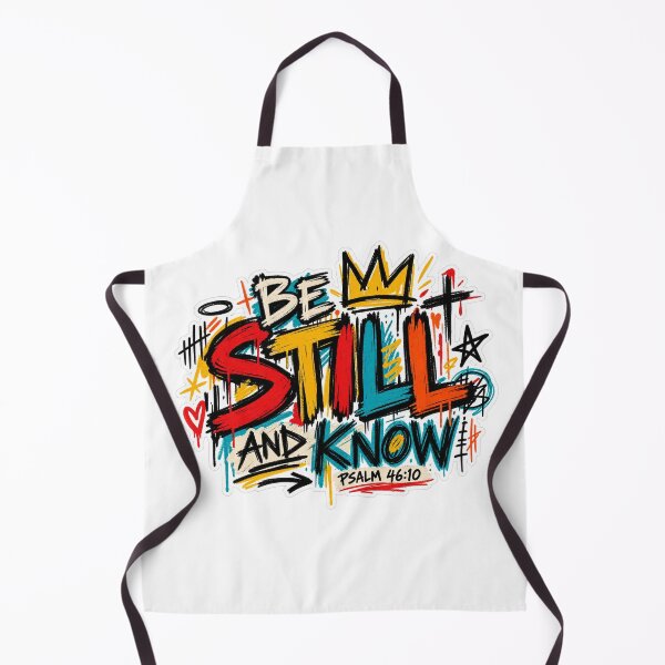 Item preview, Be Still and Know Psalm 46:10 Graffiti Art designed and sold by tonyartprints.