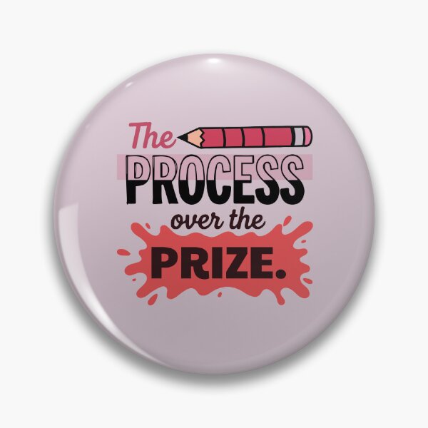 Item preview, The Process Over the Prize – Motivational Typography Poster designed and sold by AtonuHaque.