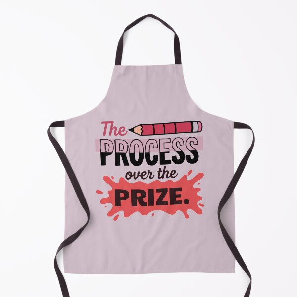 Item preview, The Process Over the Prize – Motivational Typography Poster designed and sold by AtonuHaque.