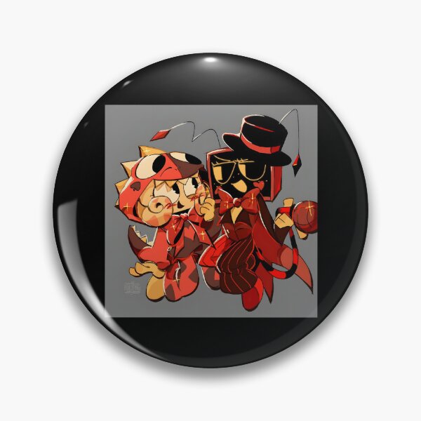 Item preview, Charming Cartoon Duo with Romantic Vibes designed and sold by J-Mindful.