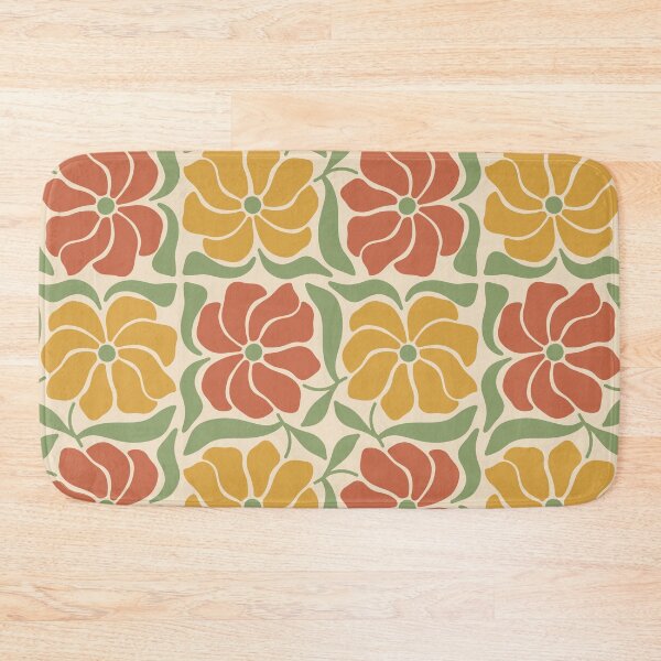 Item preview, 70s Earthy Flowers | Vintage Boho Floral Pattern designed and sold by Petternoholic.