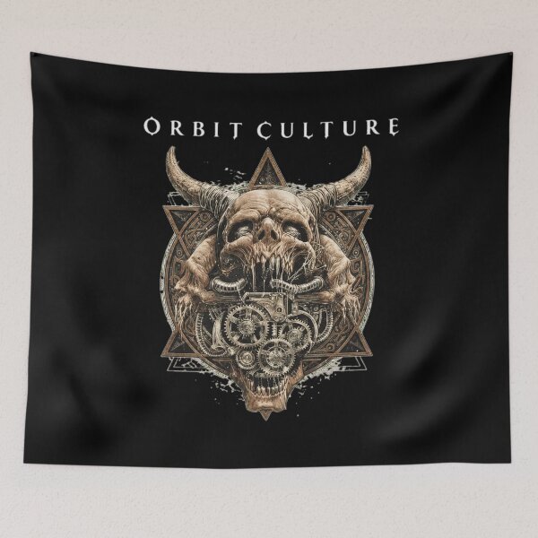 Item preview, ORBITS CULTURES Skull Mech Dark designed and sold by LysandraSincla.