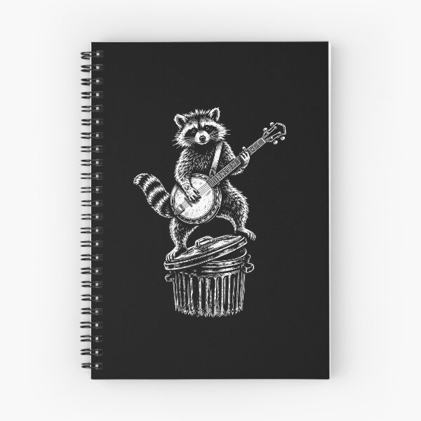 Item preview, Funny Raccoon Playing Banjo designed and sold by gunaone-design.
