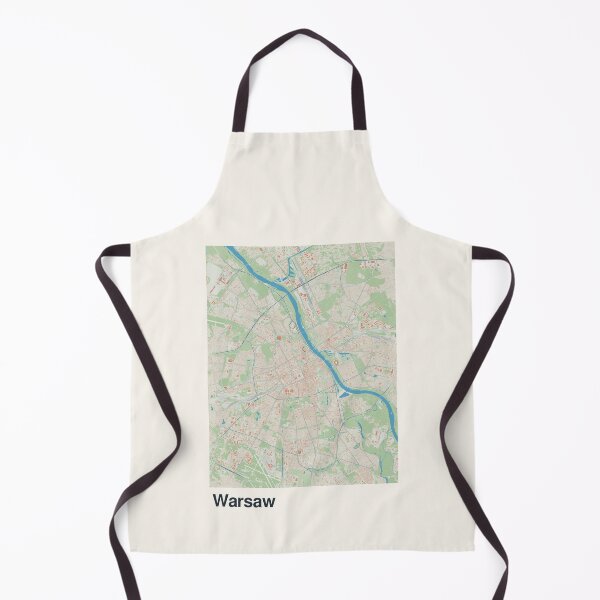 Item preview, Warsaw Minimalistic Map Art designed and sold by MapsNerd.