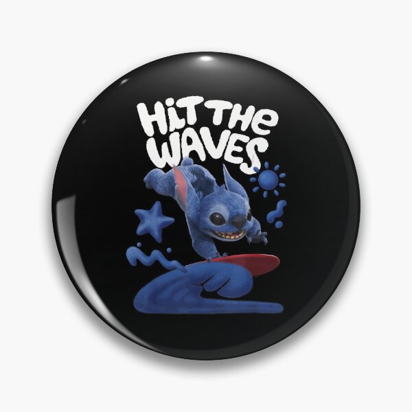 Item preview, Lilo Stitch Live Action Movie Hit The Waves Surfing designed and sold by junglecolor.