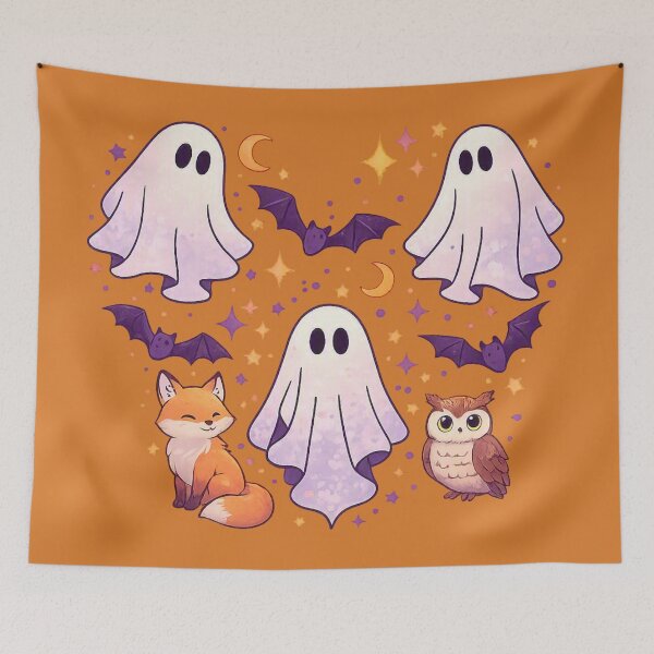 Item preview, Tiny Shadow Spirits In Enchanted Night designed and sold by iamdesigns14.