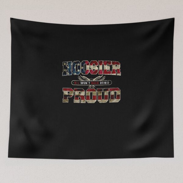Item preview, Indiana Hoosier Gift Proud US Flag Awesome Design Gift designed and sold by djpraxis.