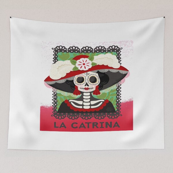 Item preview, day of the dead La Catrina designed and sold by LSDComeseuram.
