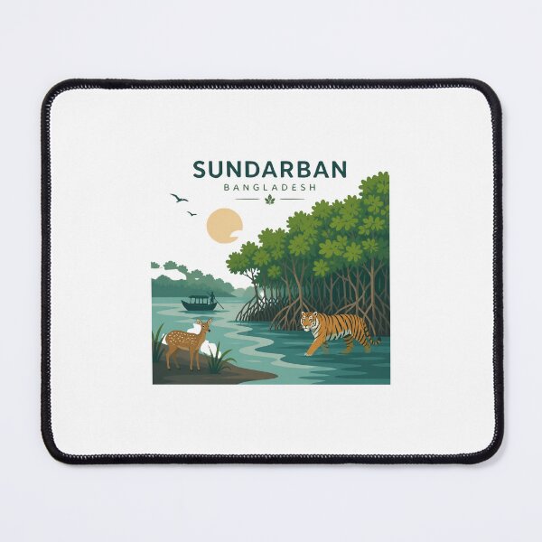 Item preview, Sundarban travel t-shirt Bangladesh designed and sold by Designed by Cathy <3.