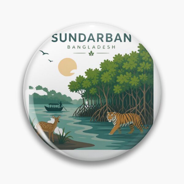 Item preview, Sundarban travel t-shirt Bangladesh designed and sold by Designed by Cathy <3.