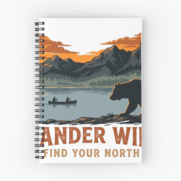 Item preview, Wander Wild Bear Mountain Sunset Vintage designed and sold by meghnad.