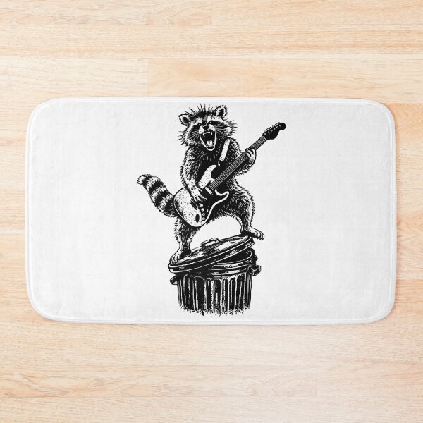 Item preview, Raccoon Playing Guitar designed and sold by gunaone-design.