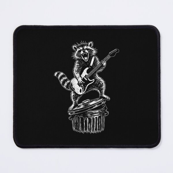Item preview, Raccoon Playing Electric Guitar designed and sold by gunaone-design.
