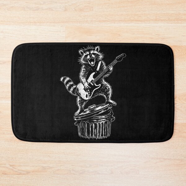 Item preview, Raccoon Playing Electric Guitar designed and sold by gunaone-design.
