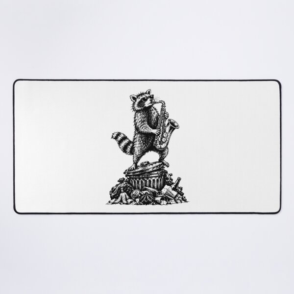 Item preview, Raccoon Playing Saxophone designed and sold by gunaone-design.
