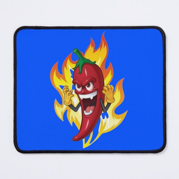 Item preview, Angry Red Hot Chili Pepper Flame Art designed and sold by DailyDoodlesBySumbul.