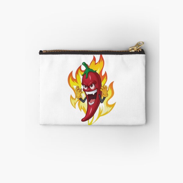 Item preview, Angry Red Hot Chili Pepper Flame Art designed and sold by DailyDoodlesBySumbul.