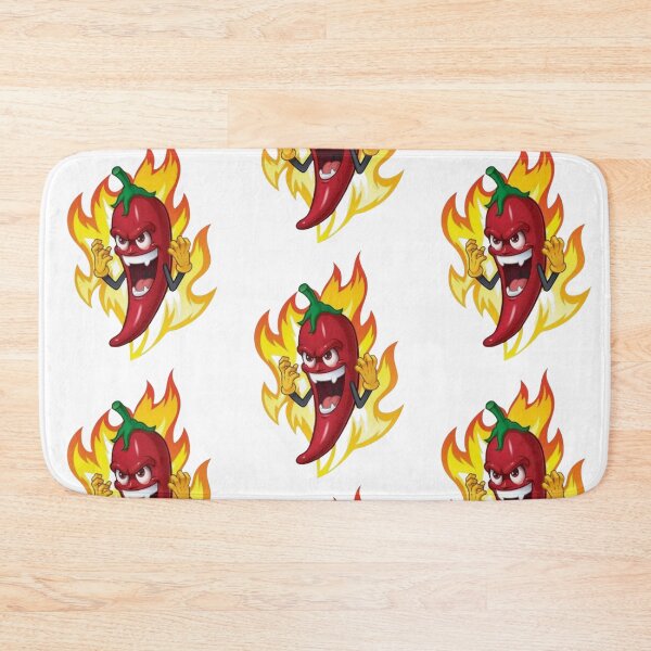 Item preview, Angry Red Hot Chili Pepper Flame Art designed and sold by DailyDoodlesBySumbul.