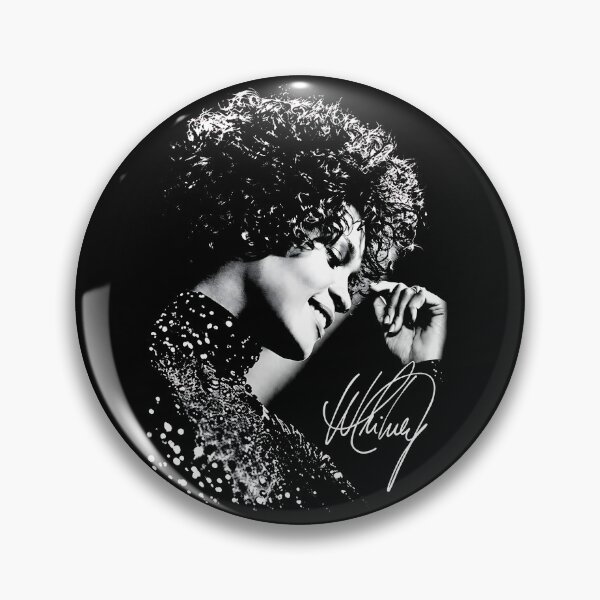 Item preview, Nippy Whitney Houston Signature Portrait designed and sold by CamilleNorris.