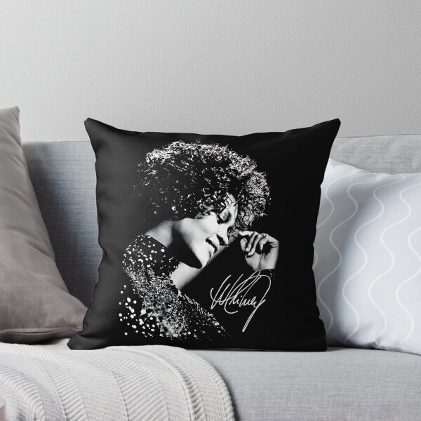 Item preview, Nippy Whitney Houston Signature Portrait designed and sold by CamilleNorris.