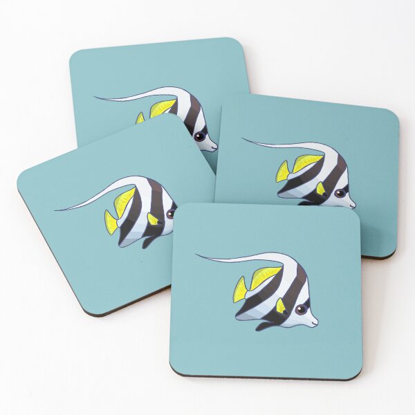Item preview, Schooling Bannerfish designed and sold by ODruryStudios.