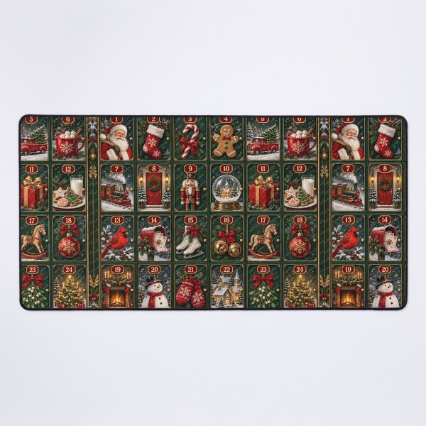 Item preview, Christmas Advent Calendar – 24 Days of Holiday Magic designed and sold by LuluLeb.