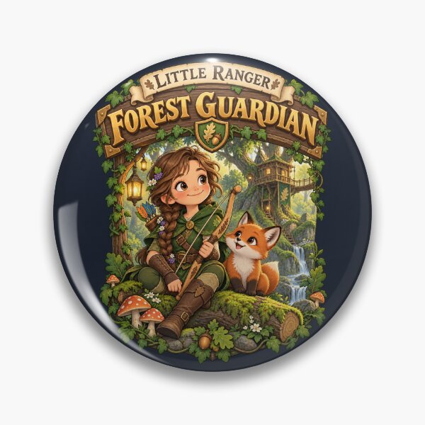 Item preview, Little Ranger Forest Guardian - Girl Ranger & Pet Fox RPG designed and sold by WUSCHELWORKS.