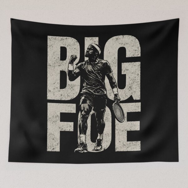 Item preview, Big Foe Tennis Shirt, Frances Tiafoe Tennis Tee, Sports US Tennis Fan designed and sold by CruziPerez.