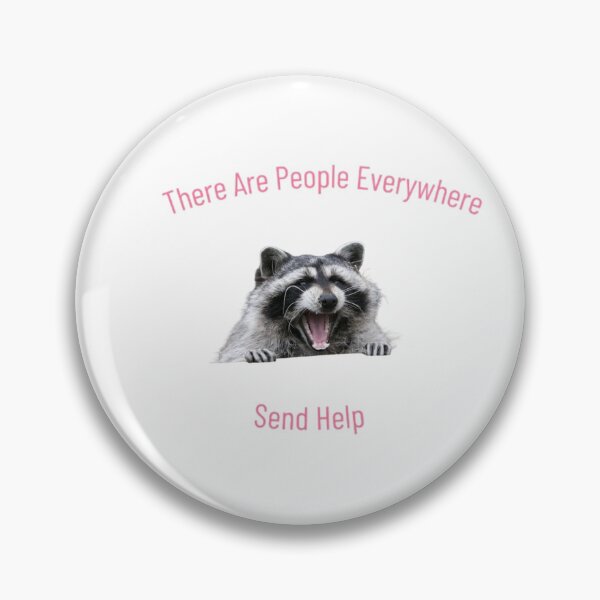 Item preview, Socially Anxious Raccoon designed and sold by TMacon20.