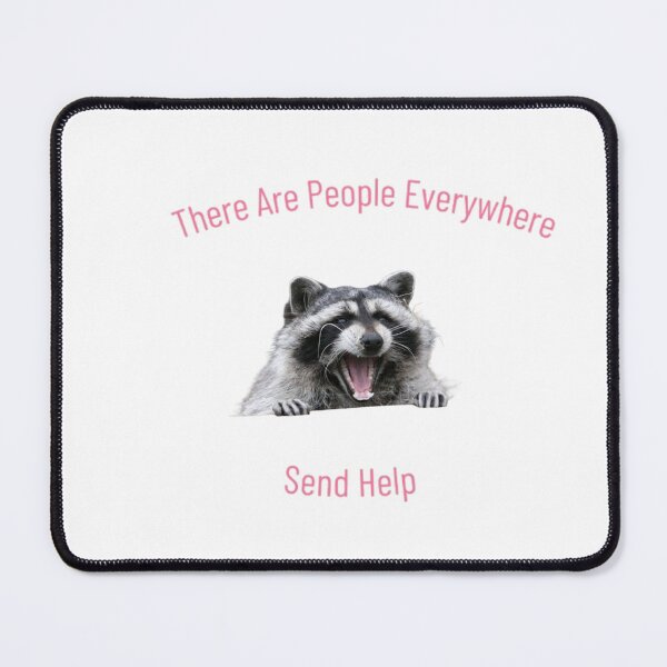 Item preview, Socially Anxious Raccoon designed and sold by TMacon20.