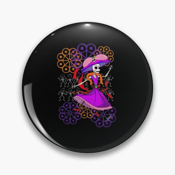 Item preview, day of the dead La Catrina designed and sold by LSDComeseuram.