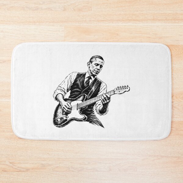Item preview, Obama Playing Electric Guitar designed and sold by gunaone-design.