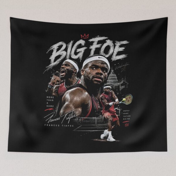 Item preview, Big Foe Tennis Frances Tiafoe Tennis, US Tennis Fan designed and sold by CruziPerez.