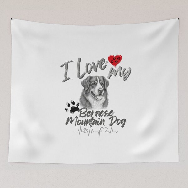 Item preview, I love my Bernese Mountain Dog designed and sold by iRenza.