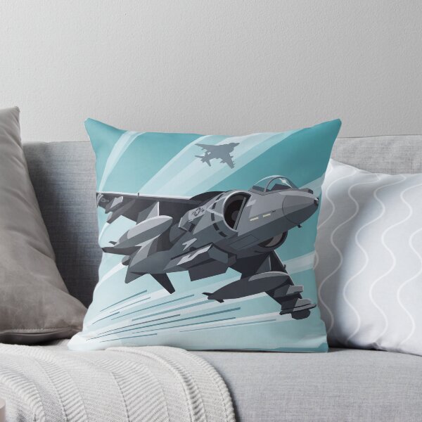 Item preview, AV-8 Harrier Banking Vector Illustration designed and sold by Airpower Art.