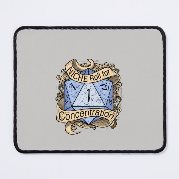 Item preview, ADHD Roll for 1 Concentration D20 T Shirt-9 designed and sold by EllenJacobs68.