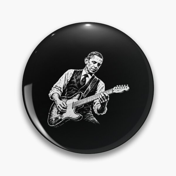 Item preview, Obama Playing Guitar designed and sold by gunaone-design.
