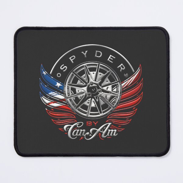 Item preview, CanAm Spyder with Wings and Flag Design for Motorcycle Enthusiasts designed and sold by Nix-Axter.