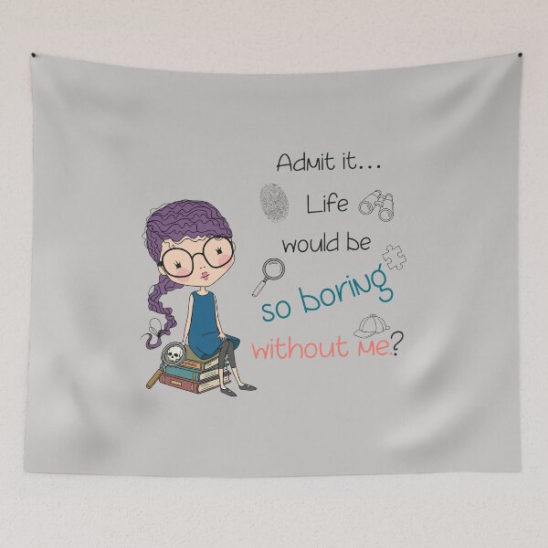 Item preview, Admit It Life Boring Without Me Girl-89 designed and sold by EllenJacobs68.