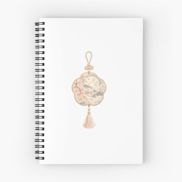 Item preview, Sakura Moon Japanese Charm Motif Sticker designed and sold by LuminaKage.