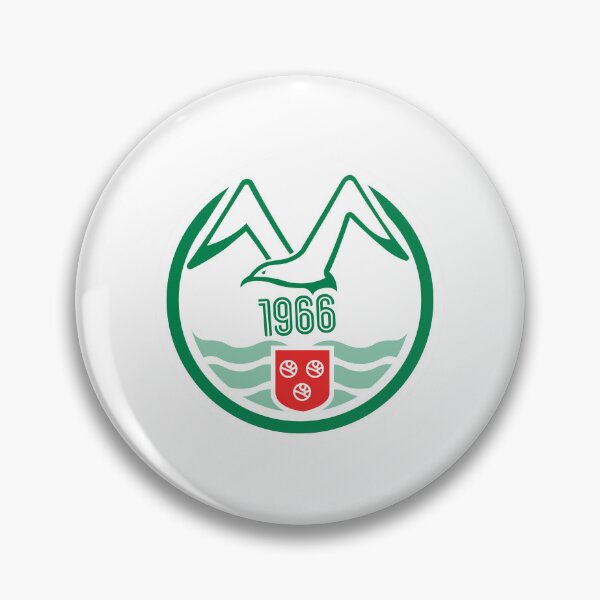 Item preview, Football Club Crest with Mountain and Eagle Emblem 1966 designed and sold by Jerry C. Hopper.