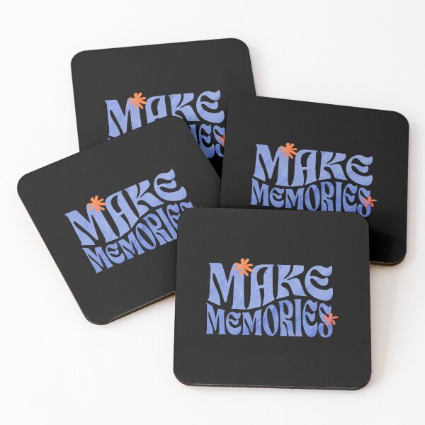 Item preview, Make Memories Retro Aesthetic Good Vibes designed and sold by Loona97.
