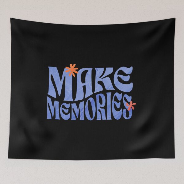 Item preview, Make Memories Retro Aesthetic Good Vibes designed and sold by Loona97.