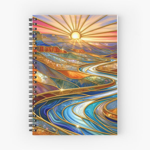 Item preview, Stained Glass Grand Canyon Sunset designed and sold by MargaretWiktor.