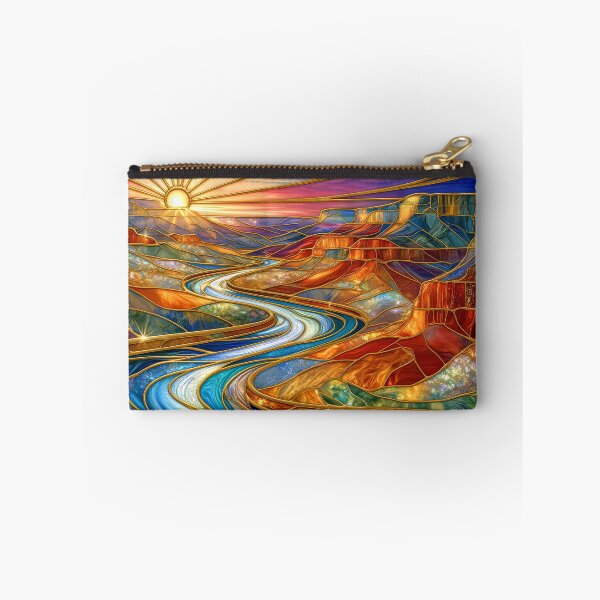 Item preview, Stained Glass Grand Canyon Sunset designed and sold by MargaretWiktor.