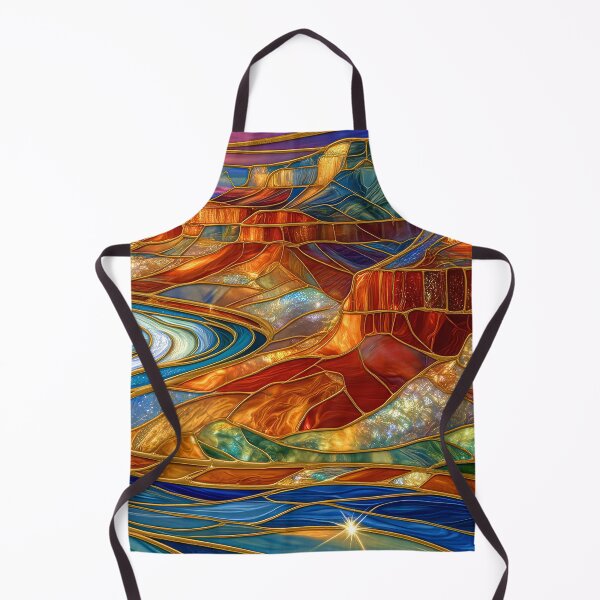 Item preview, Stained Glass Grand Canyon Sunset designed and sold by MargaretWiktor.