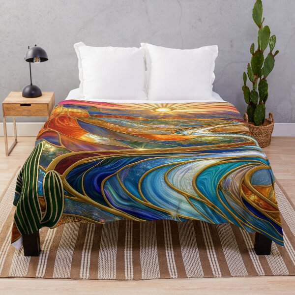 Item preview, Stained Glass Grand Canyon Sunset designed and sold by MargaretWiktor.