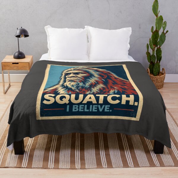 Item preview, Sasquatch I Believe Vintage Retro Bigfoot designed and sold by Swanny's Custom T-shirt and Gift Designs.