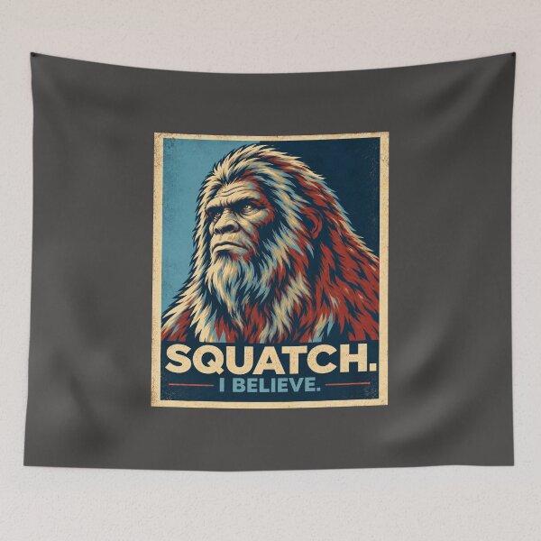 Item preview,  Sasquatch I Believe Vintage Retro Bigfoot designed and sold by Swanny's Custom T-shirt and Gift Designs.